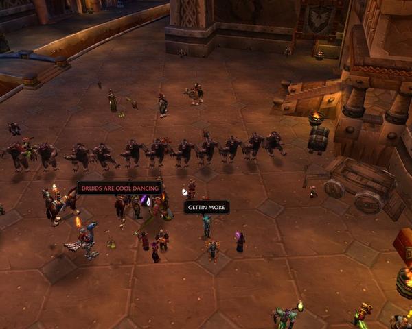 Druid dance party